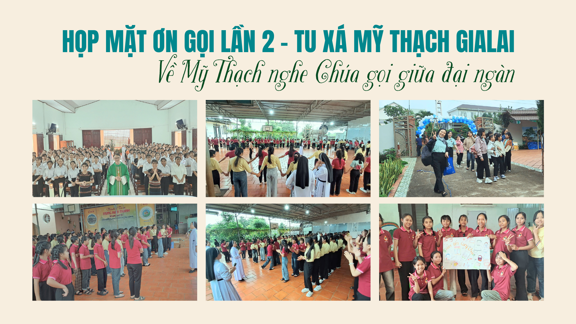 Hội dòng Đa Minh Rosa Lima - Họp mặt Ơn gọi (Đợt 2 tại vùng Gialai-Kontum)
